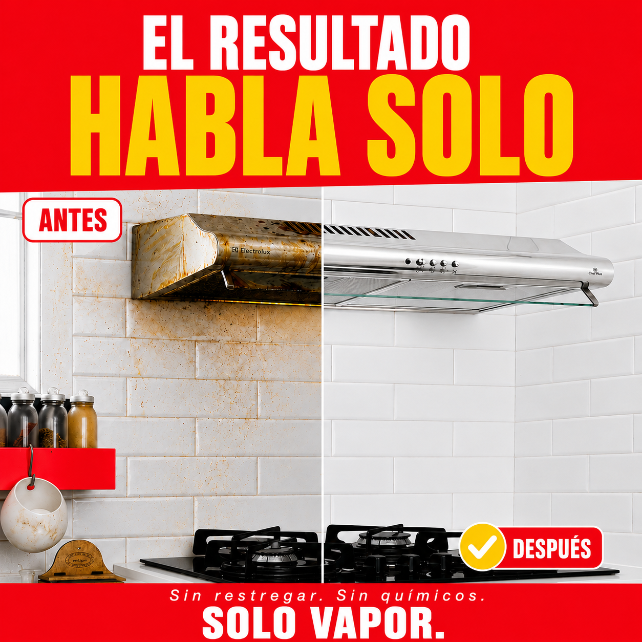 CleanPro™ - Elimina la suciedad incrustada en segundos